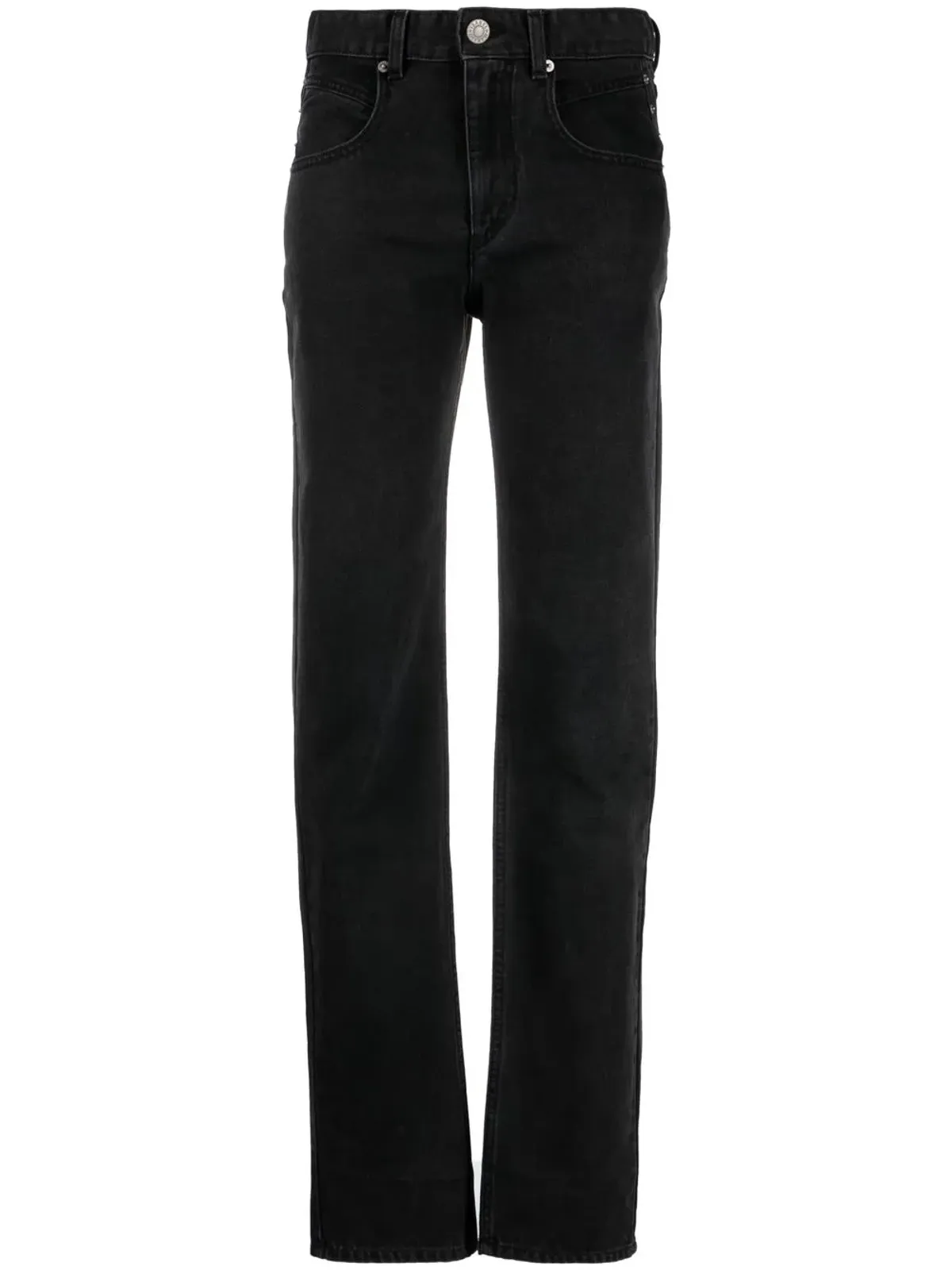 MARANT ÉTOILE Vendelia ストレートジーンズ - ブラック - 画像1