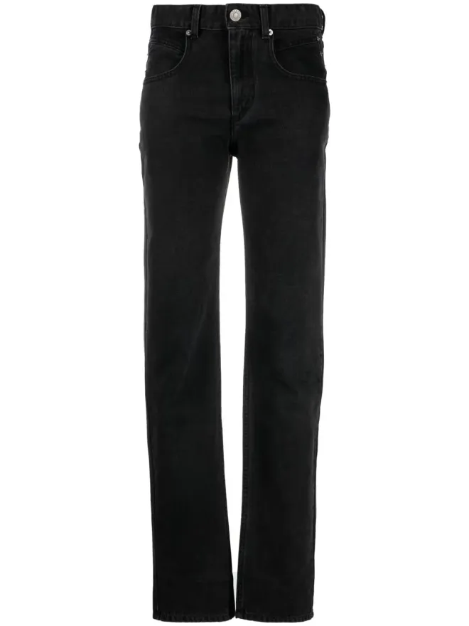 MARANT ÉTOILE MARANT ÉTOILE Vendelia ストレートジーンズ - ブラックの商品画像