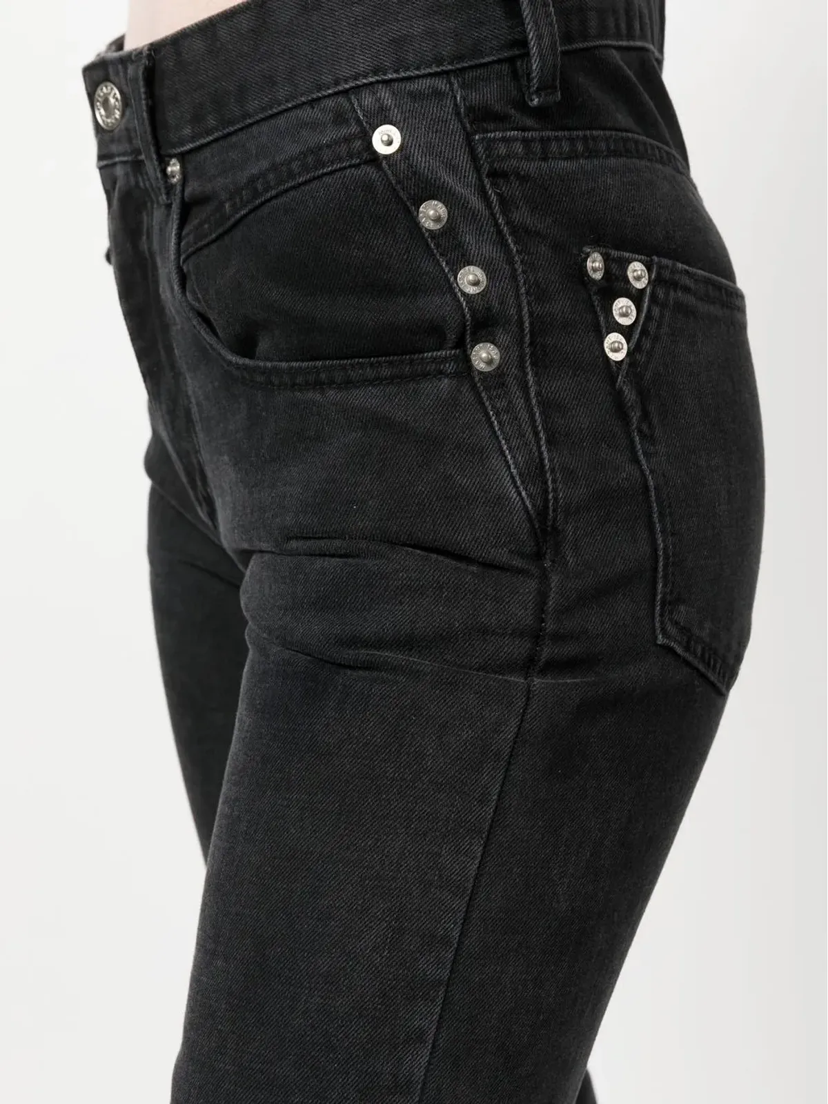 MARANT ÉTOILE Vendelia ストレートジーンズ - ブラック - 画像5