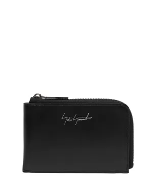 Discord Yohji Yamamoto ロゴプリント レザー ウォレット - サムネイル1