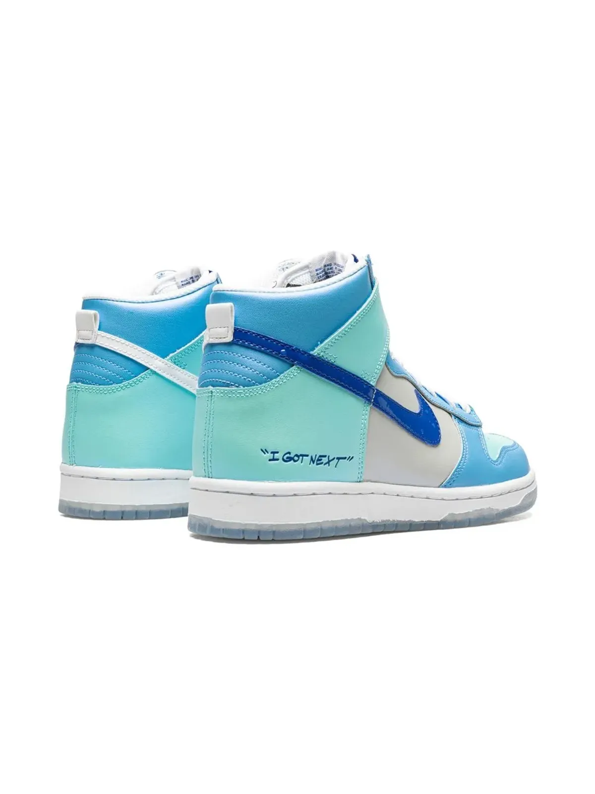 Nike Kids Dunk High "I Got Next" sneakers - Blue - 画像3