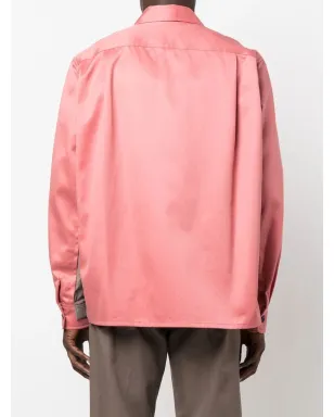 sacai コントラストパネル入りコットンシャツ - サムネイル4