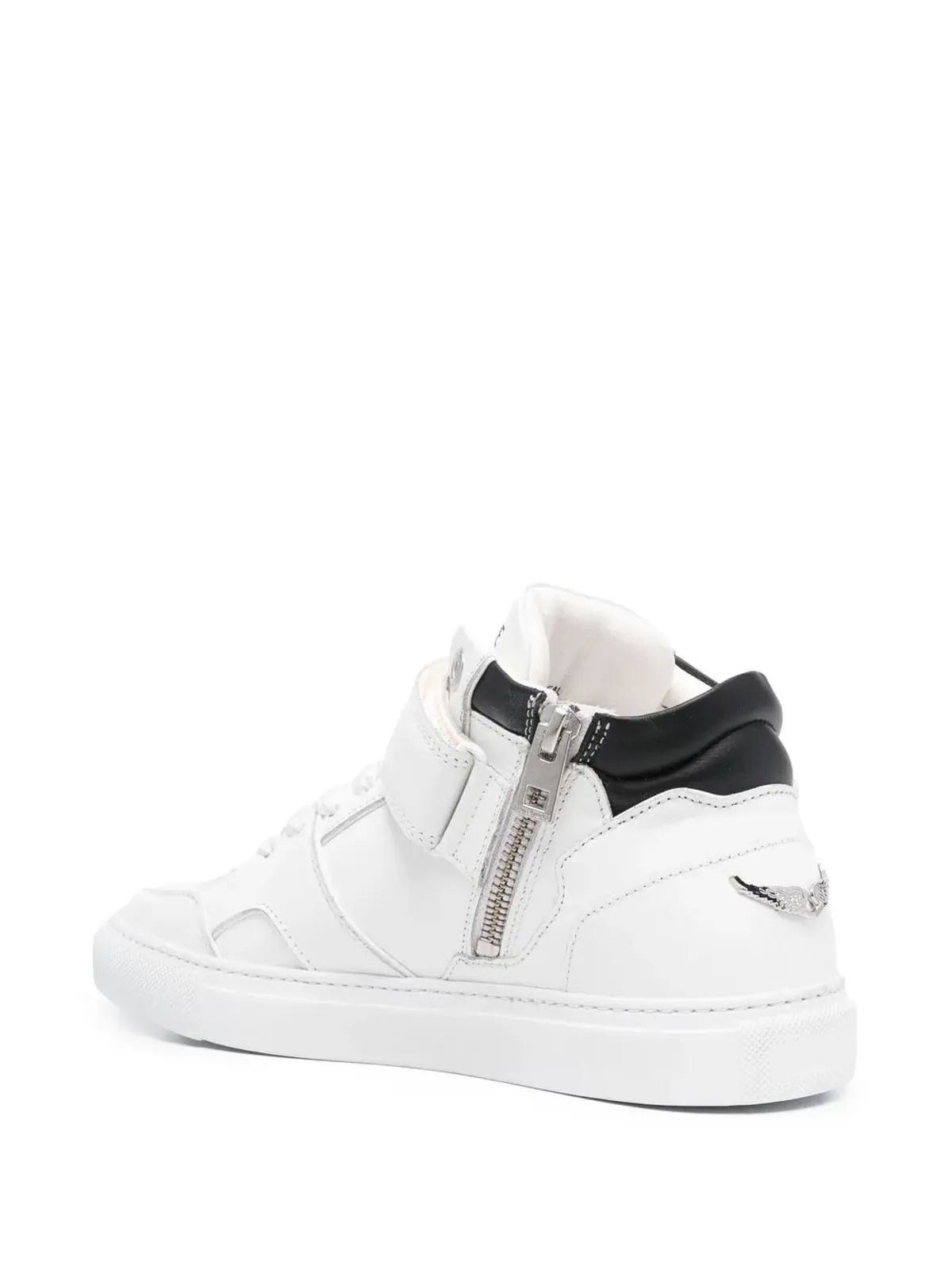 Zadig&Voltaire ロゴプリント・タッチストラップスニーカー - White - 画像3