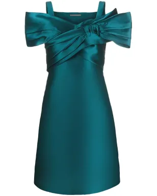 Alberta Ferretti Vネックショートドレス - サムネイル1