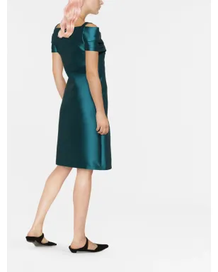 Alberta Ferretti Vネックショートドレス - サムネイル4