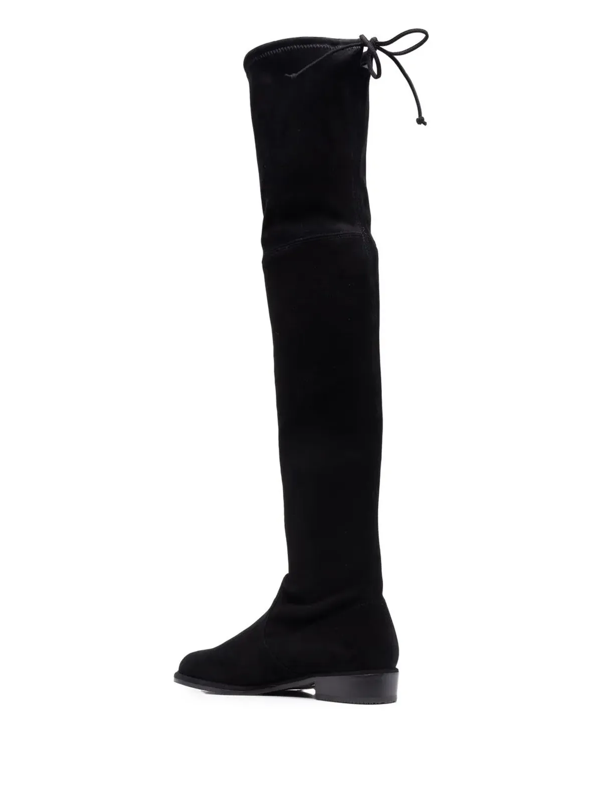 Stuart Weitzman 後ろで結ぶ太もも丈ブーツ - 画像3