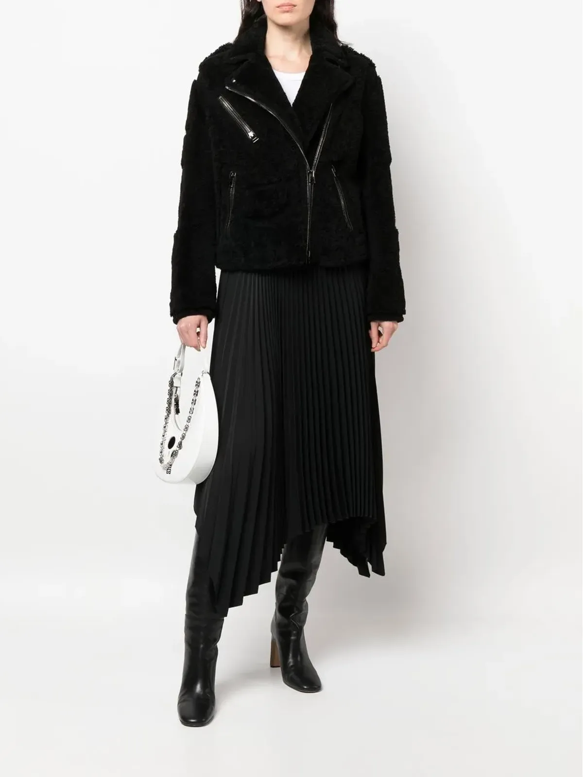 TOM FORD シアーリングジップドジャケット - ブラック - 画像2