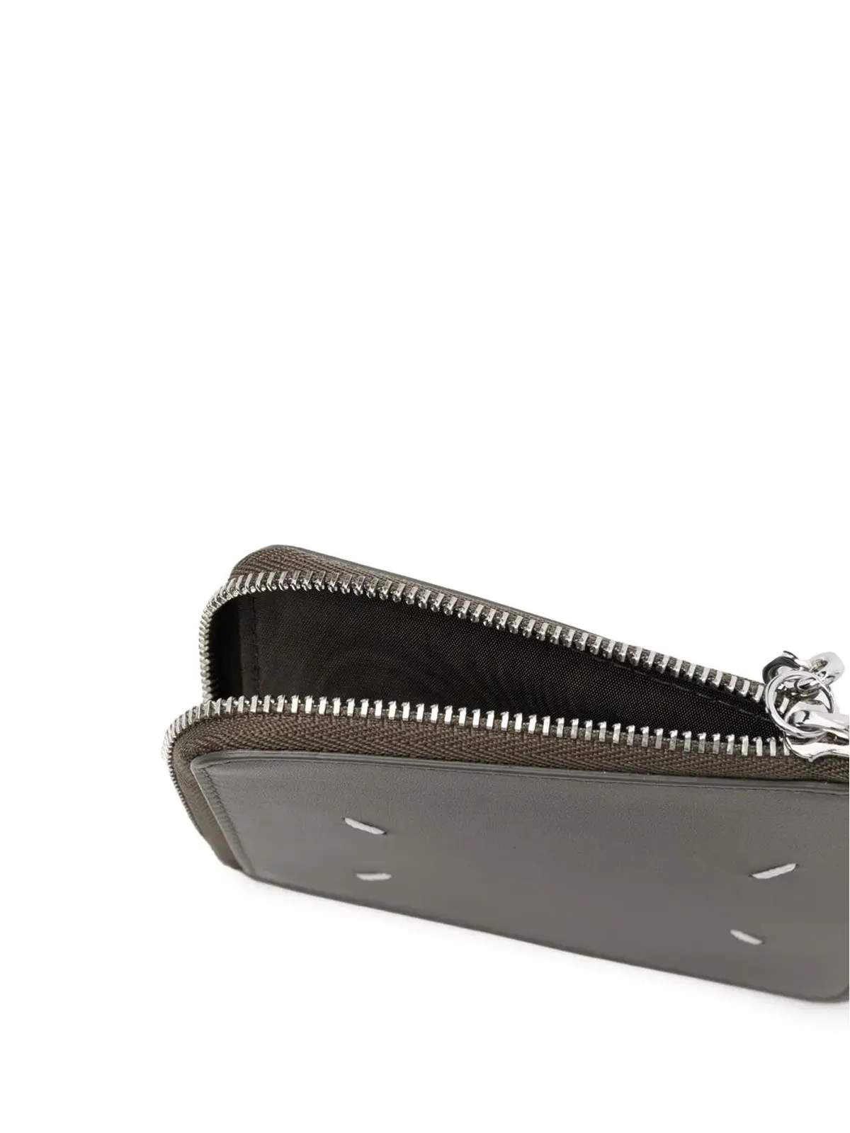 Maison Margiela 4ステッチ レザー キーチェーン ウォレット - 画像3