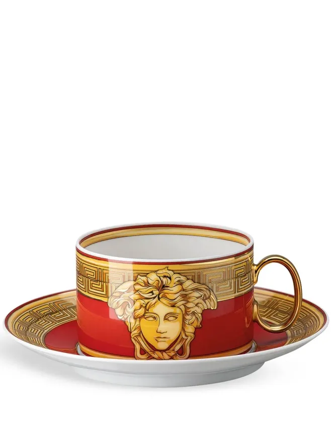 VERSACE Versace Medusa Amplified ティーカップとソーサーセットの商品画像