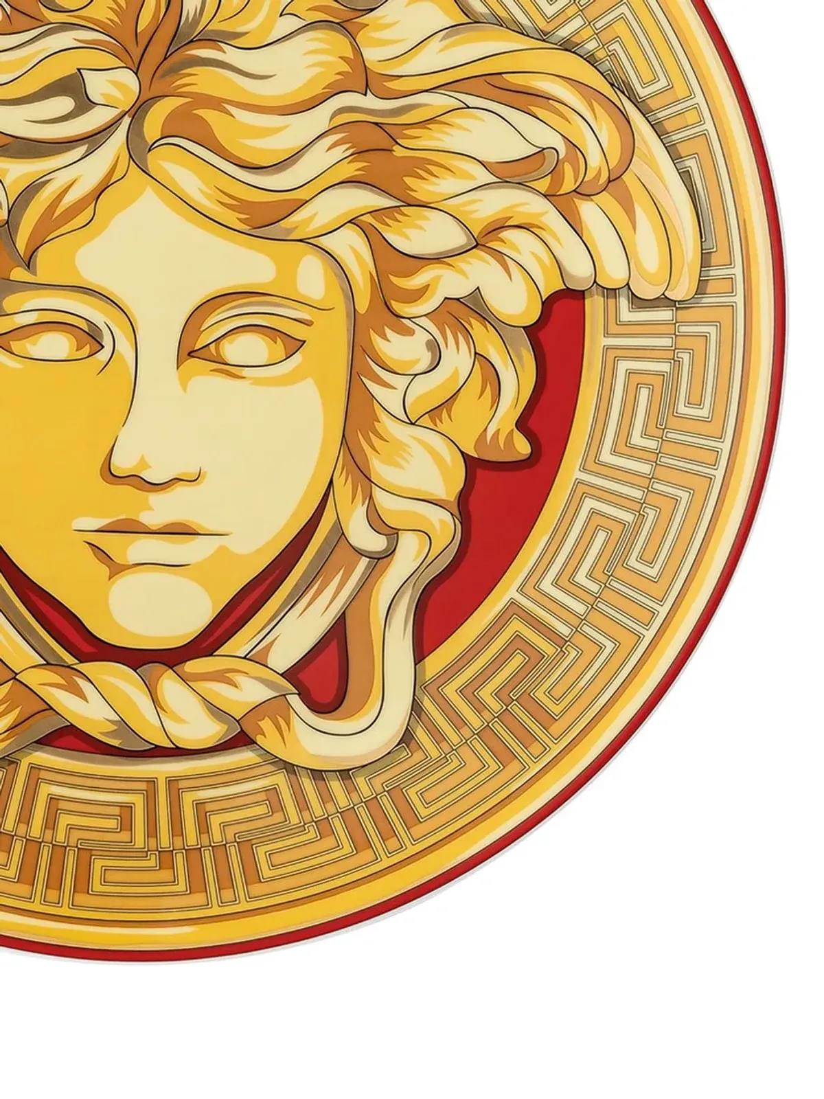 Versace メデューサ・アンプリファイド クリスマスプレート ゴールド - 画像2