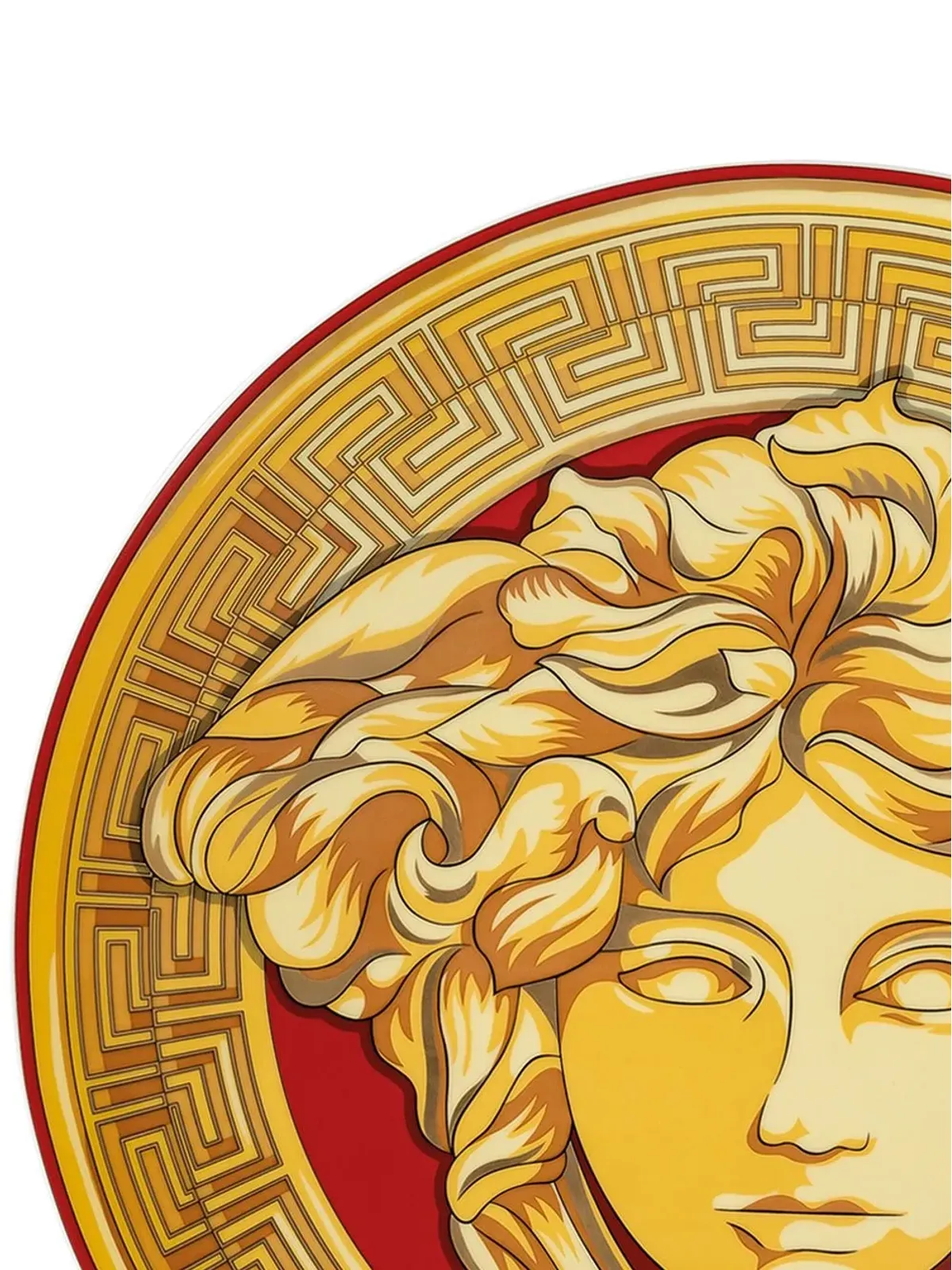 Versace メデューサ・アンプリファイド クリスマスプレート ゴールド - 画像3