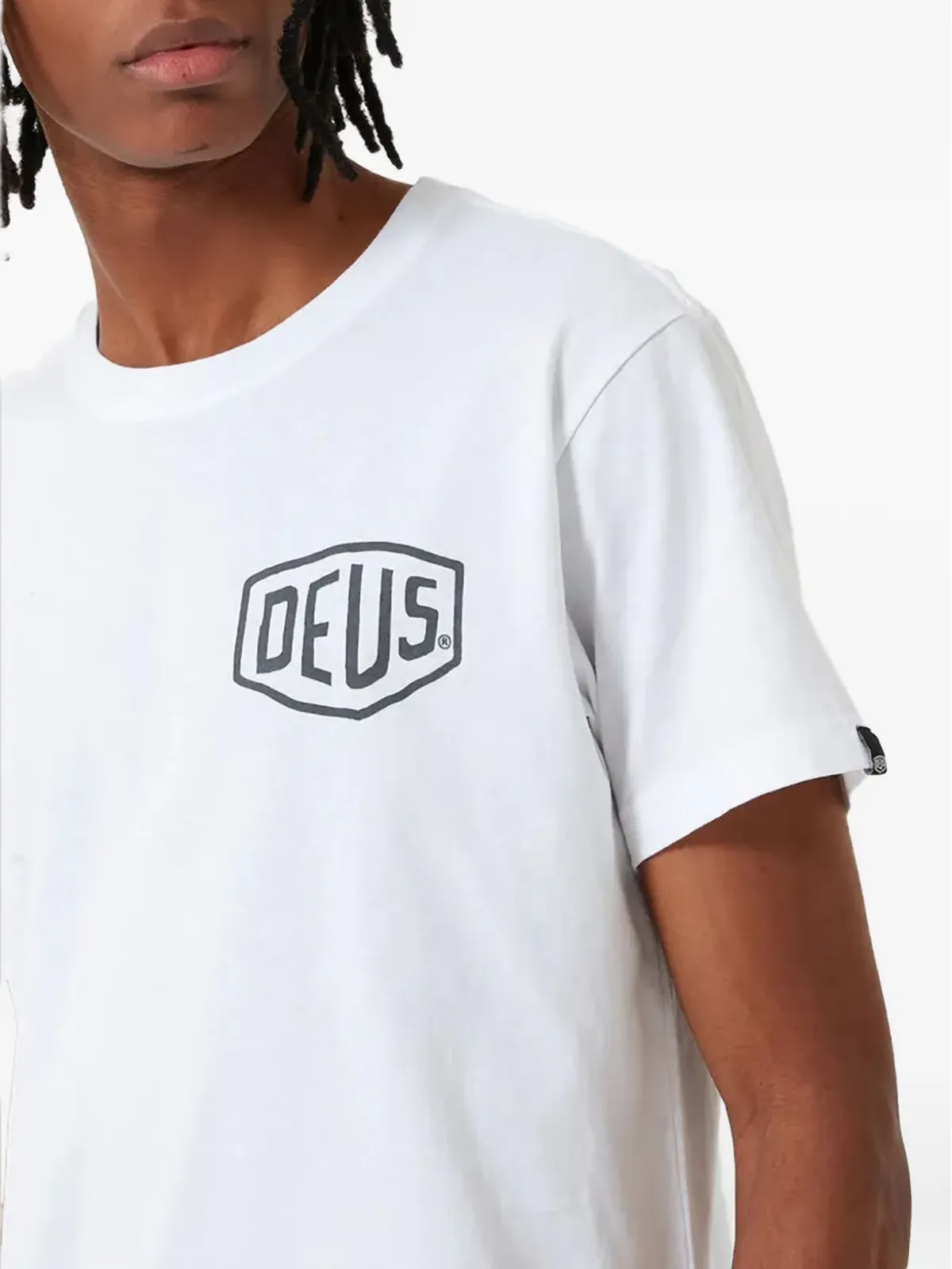 Deus Ex Machina テキストプリント クルーネック Tシャツ - 画像4