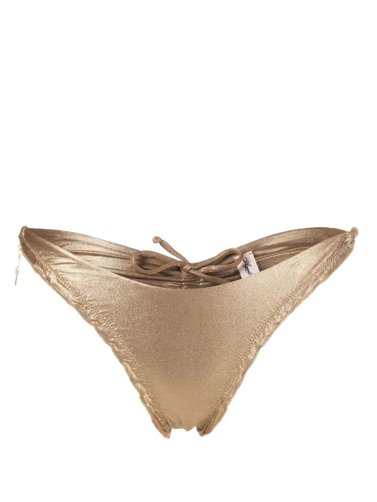 Agent Provocateur ベリー ギャザー・ディテール ビキニブリーフ - ゴールド - 画像1