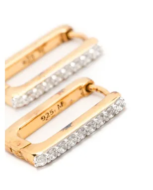 Missoma Pave Ovate Huggie イヤリング - サムネイル2
