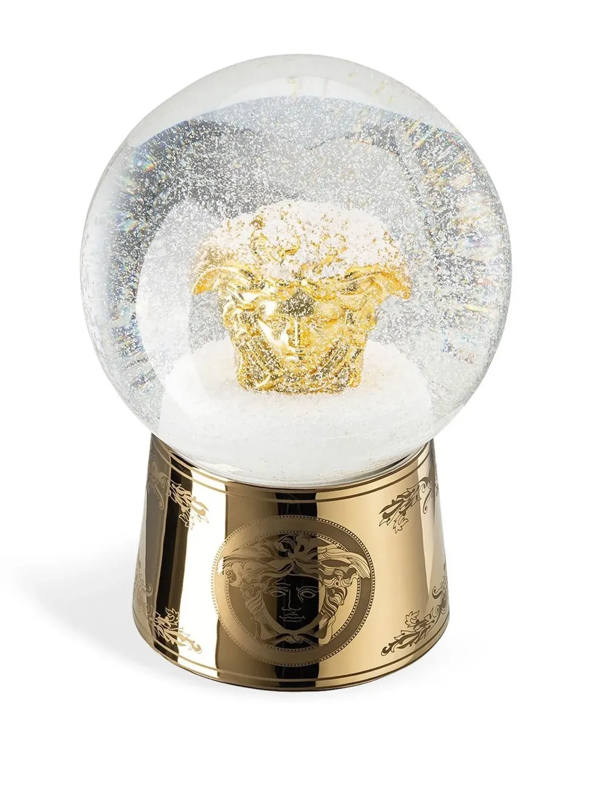 Versace 金色のメデューサ スノーグローブ - 画像2