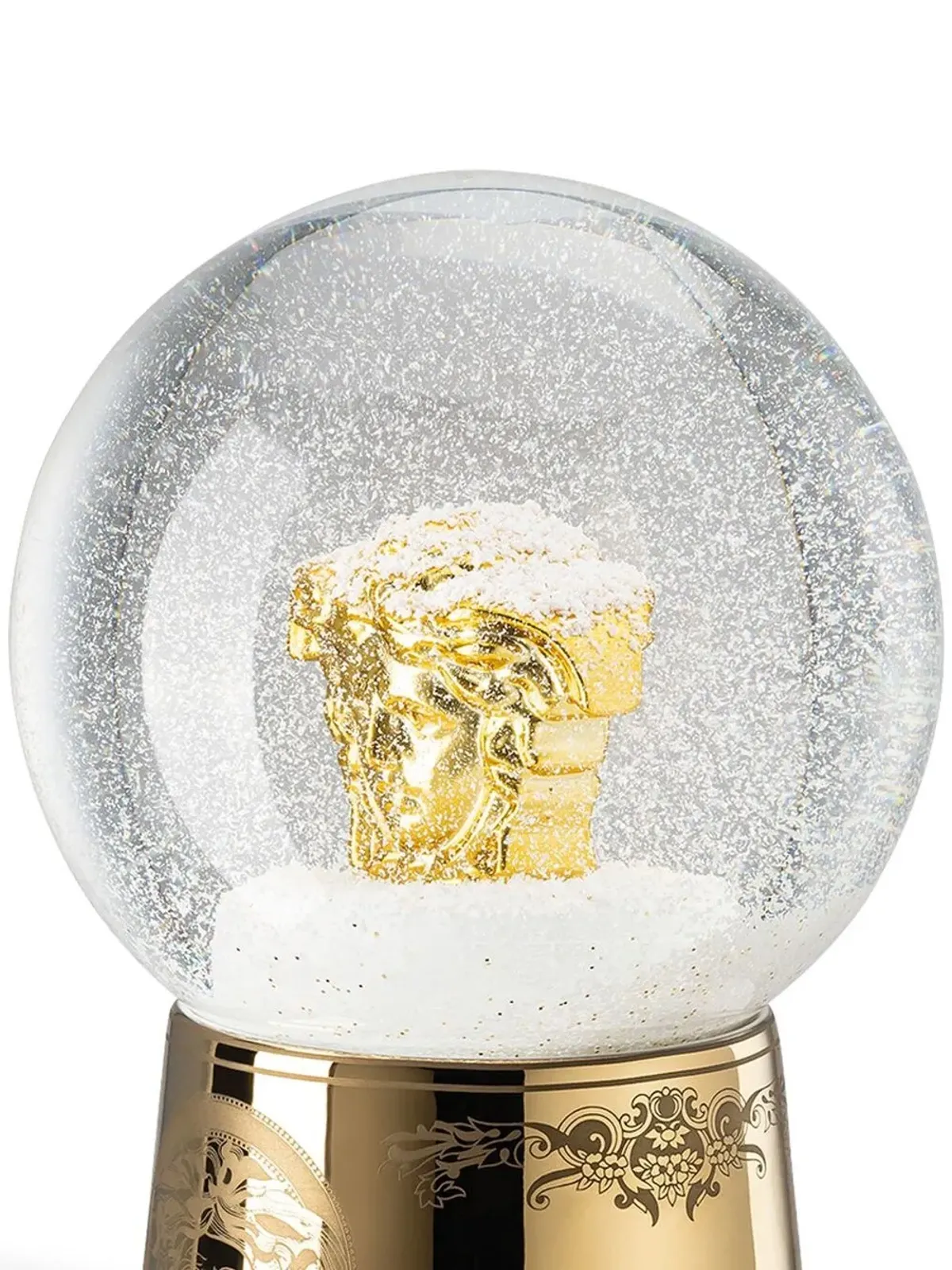 Versace 金色のメデューサ スノーグローブ - 画像3