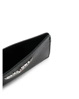 Zadig&Voltaire ウィングチャーム レザー カードホルダー - ブラック - サムネイル3