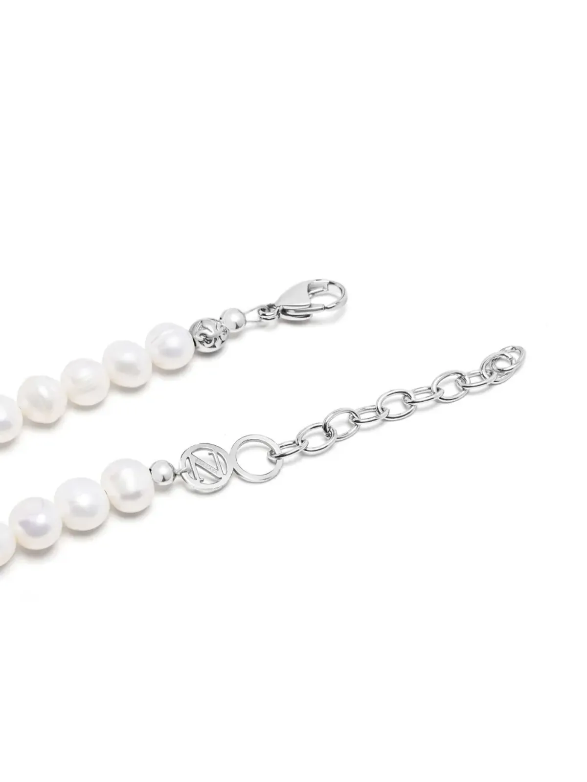 Nialaya Jewelry クロス・ペンダント パール ネックレス - 画像3