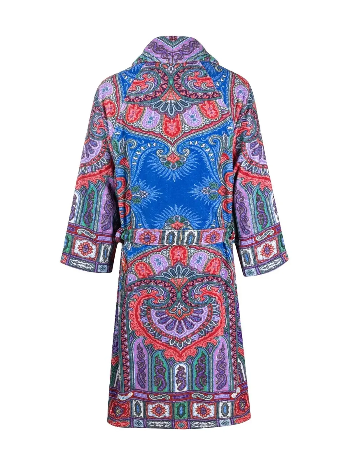ETRO ペイズリー柄コットンローブ - 画像2