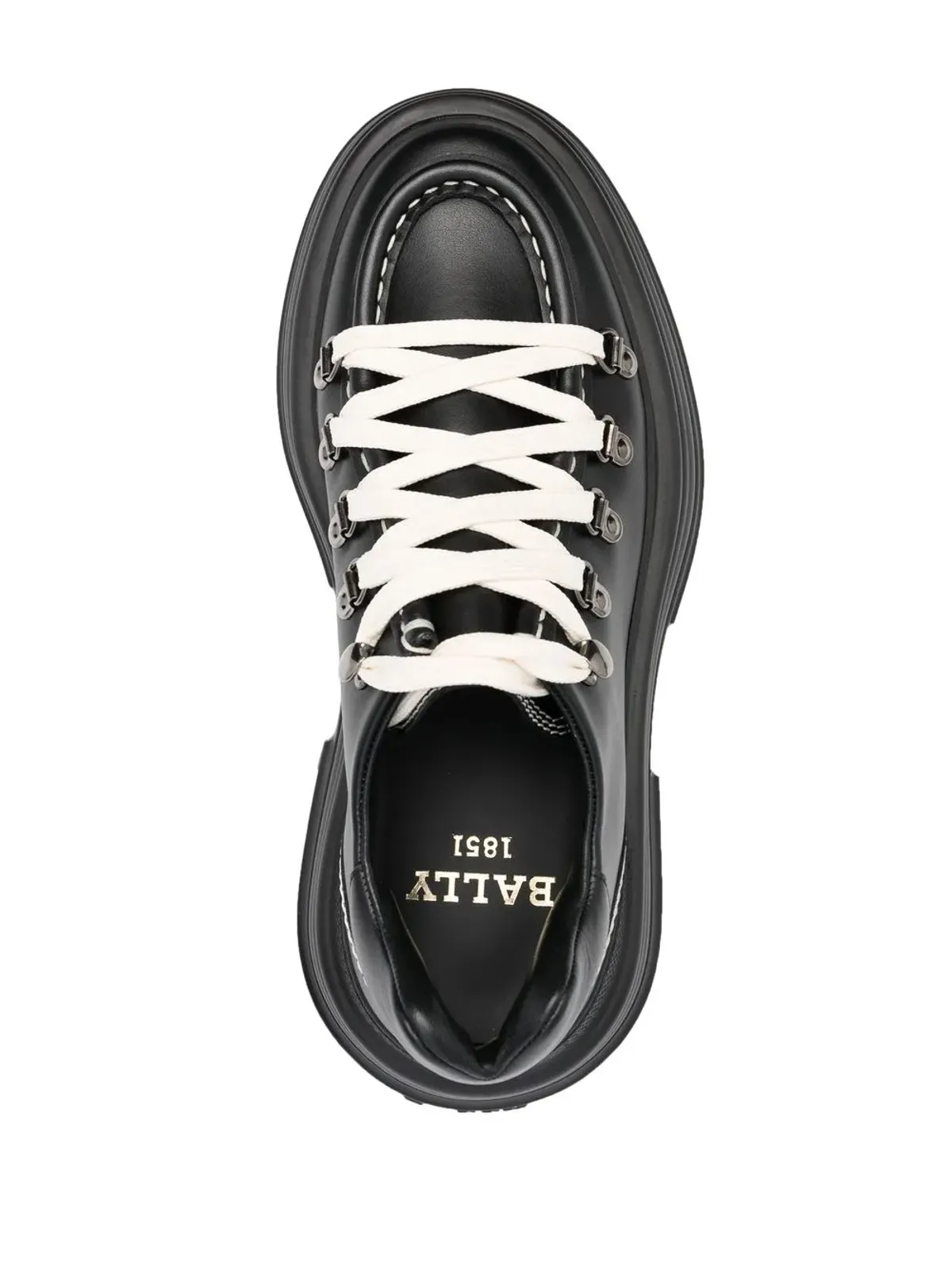 Bally Glody platform brogues - Black - 画像4