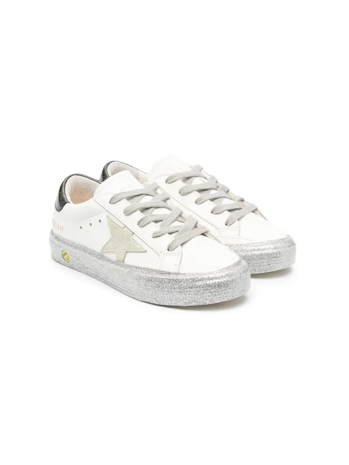 Golden Goose Kids スーパースター グリッター ローカットスニーカー - 画像1