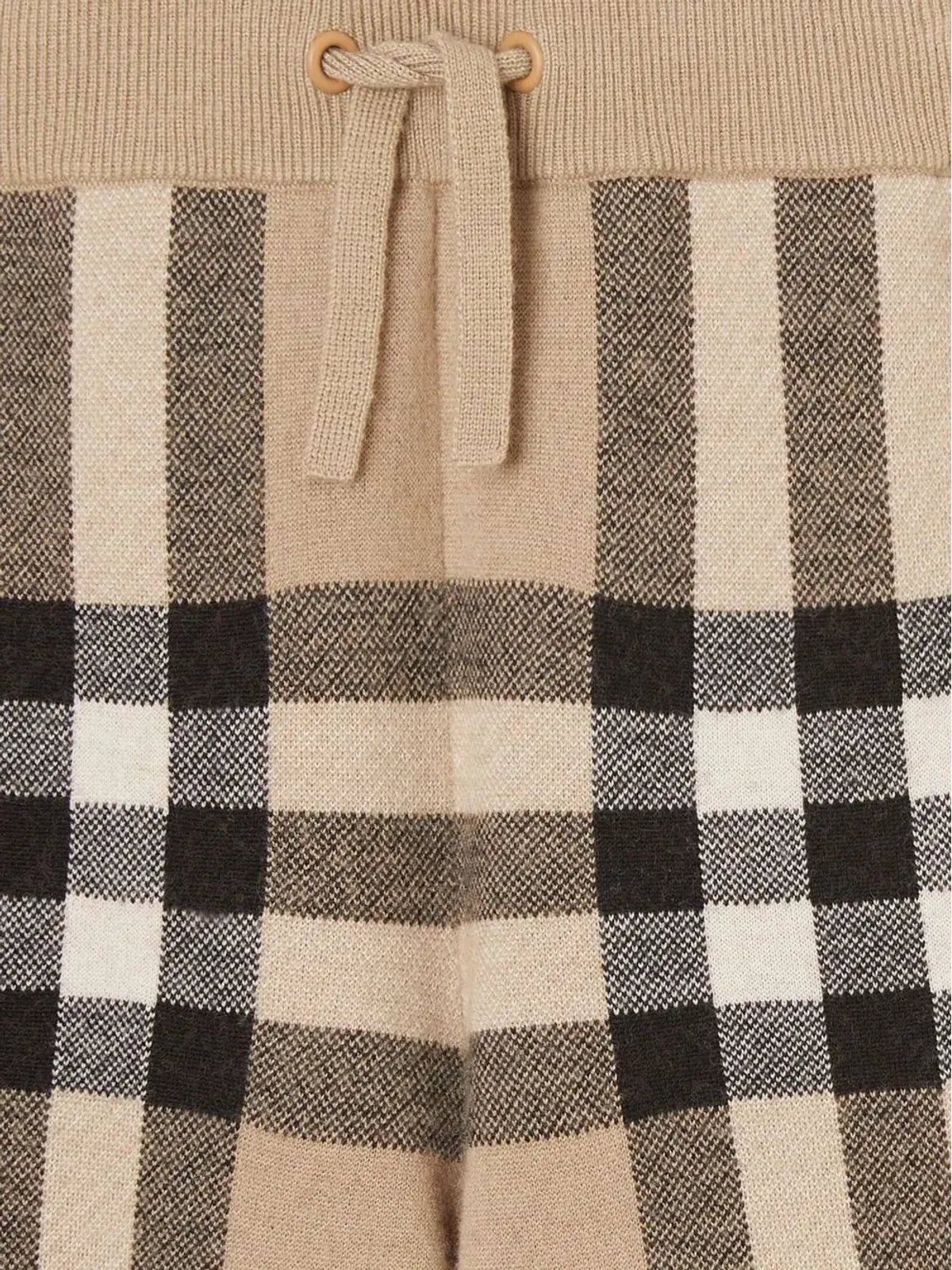 Burberry Kids ヴィンテージチェック カシミアパンツ - 画像3