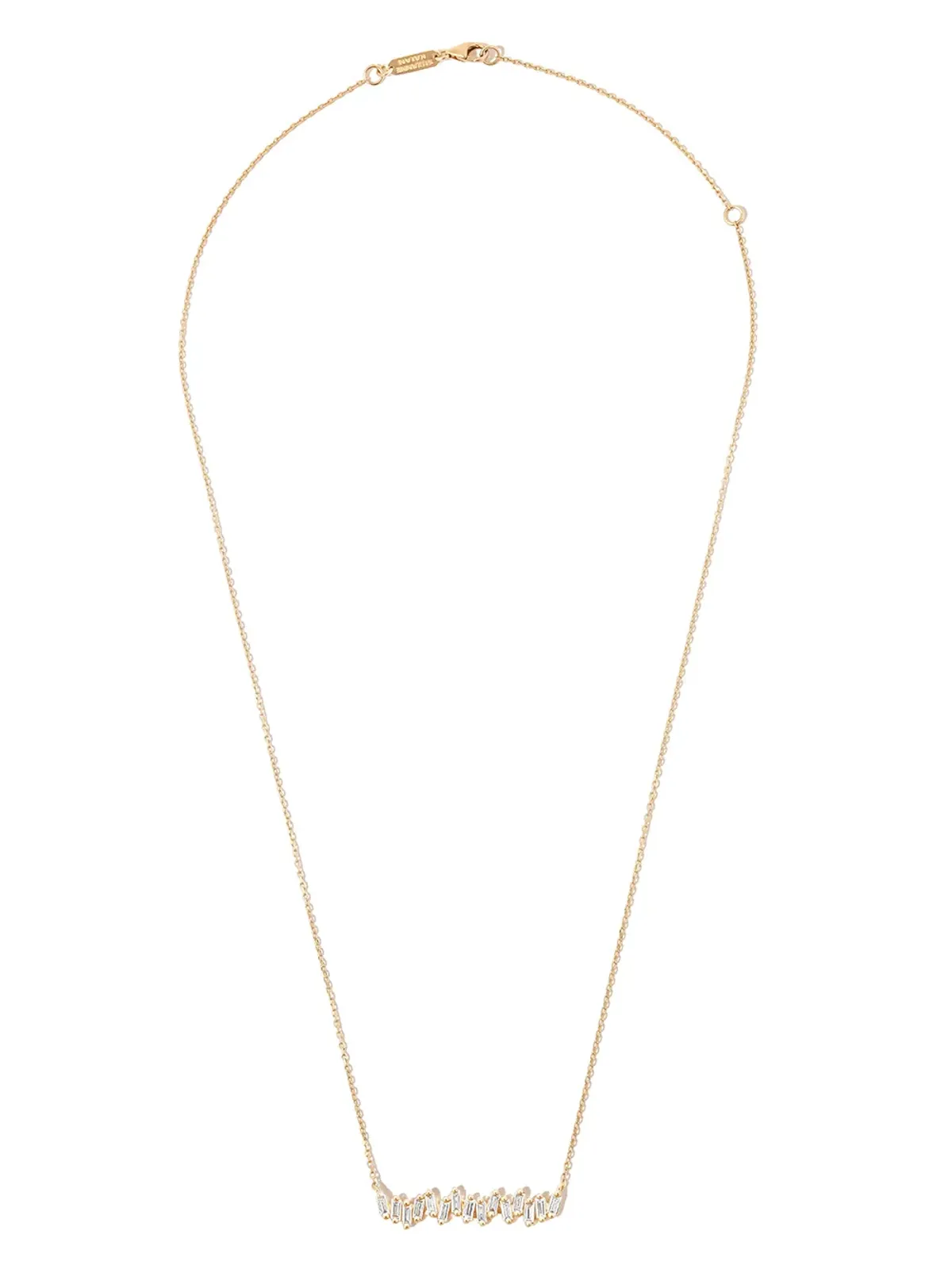 Suzanne Kalan 18kt イエローゴールド ダイヤモンド ネックレス - 画像2