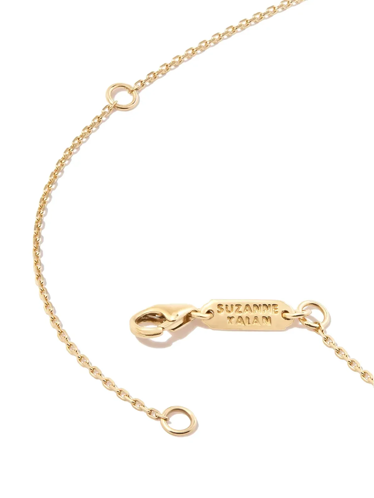 Suzanne Kalan 18kt イエローゴールド ダイヤモンド ネックレス - 画像3