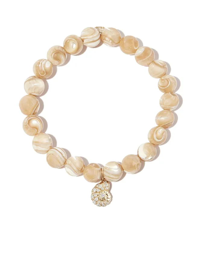Sydney Evan Sydney Evan 14K イエローゴールド マザーオブパール ブレスレットの商品画像