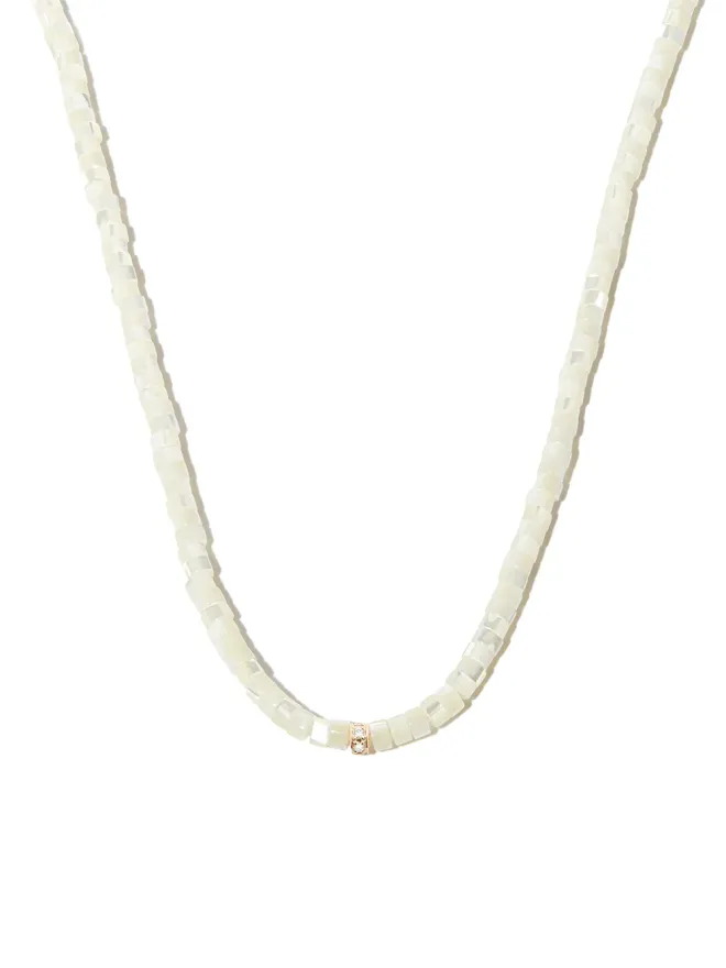 Sydney Evan Sydney Evan 14K イエローゴールド マザーオブパールとダイヤモンド ネックレスの商品画像
