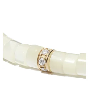 Sydney Evan 14K イエローゴールド マザーオブパールとダイヤモンド ネックレス - サムネイル4