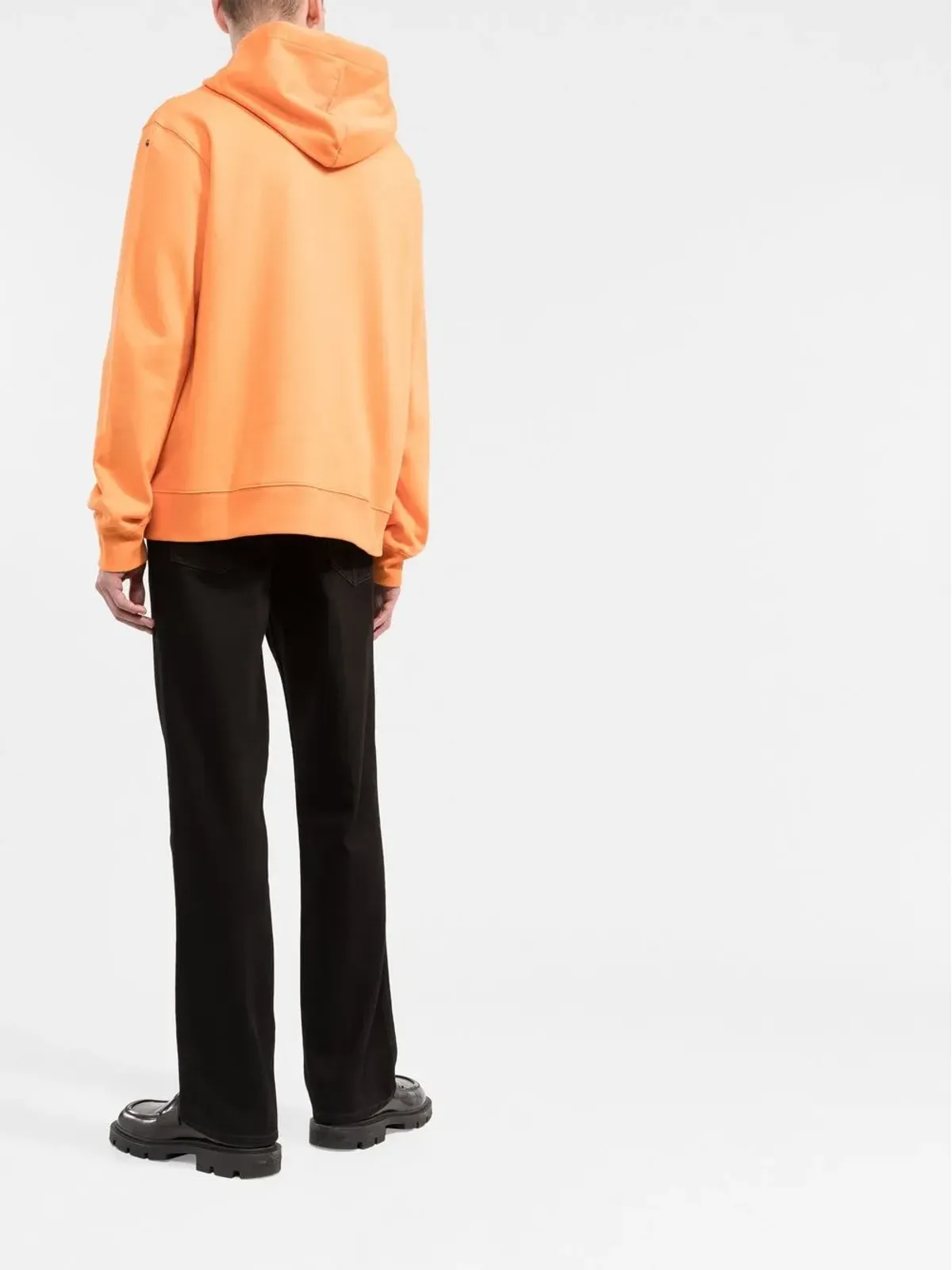 ETRO ロゴデボスド ジップアップ フーディ - オレンジ - 画像4