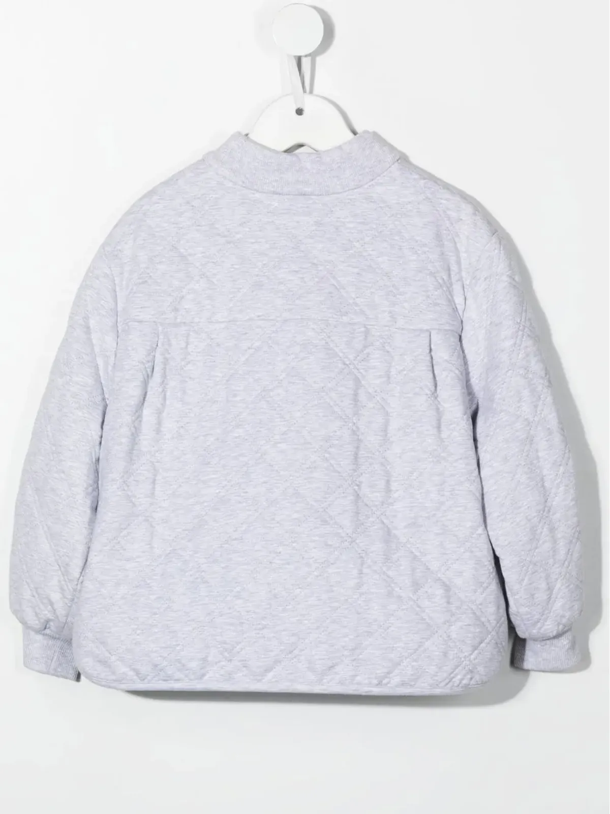 Brunello Cucinelli Kids ジップアップキルテッドジャケット - 画像2