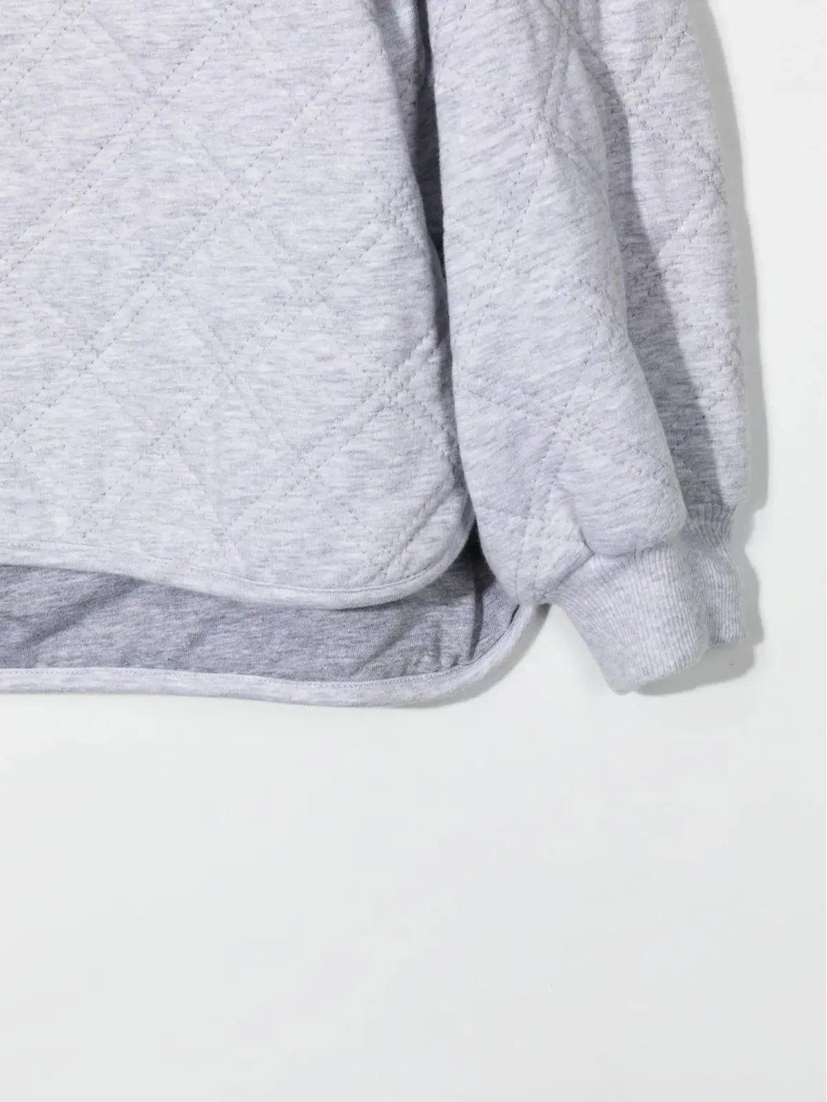 Brunello Cucinelli Kids ジップアップキルテッドジャケット - 画像3