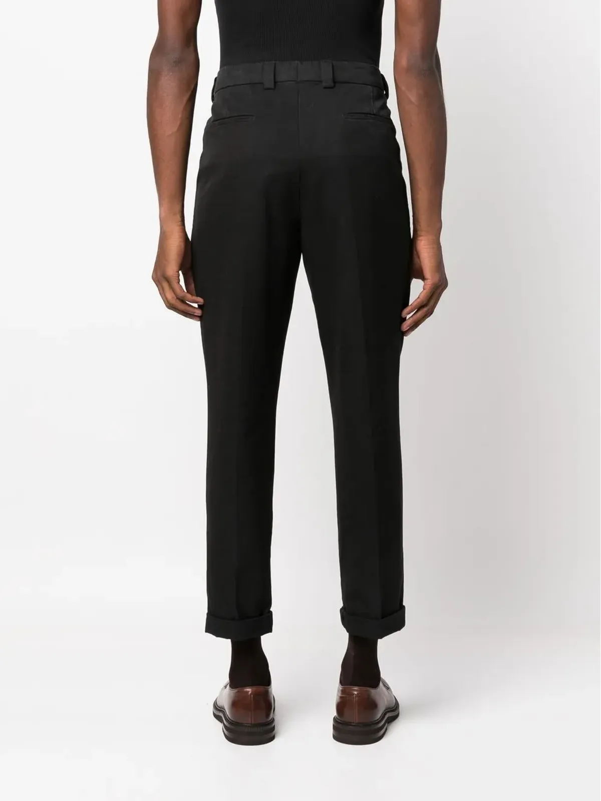Brunello Cucinelli クロップドコットンパンツ - 画像4