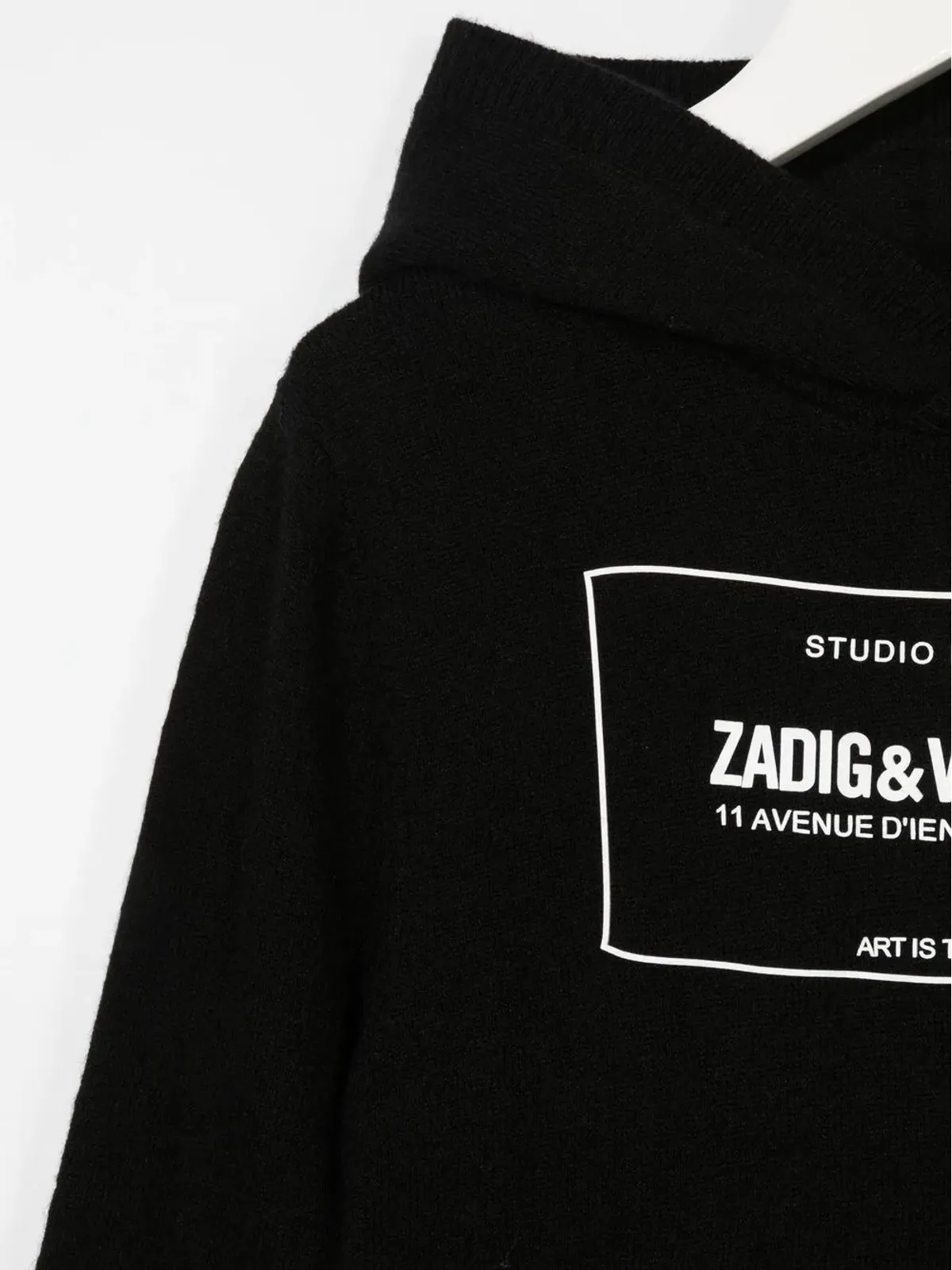 Zadig & Voltaire Kids ロゴプリント フーディ - 画像3