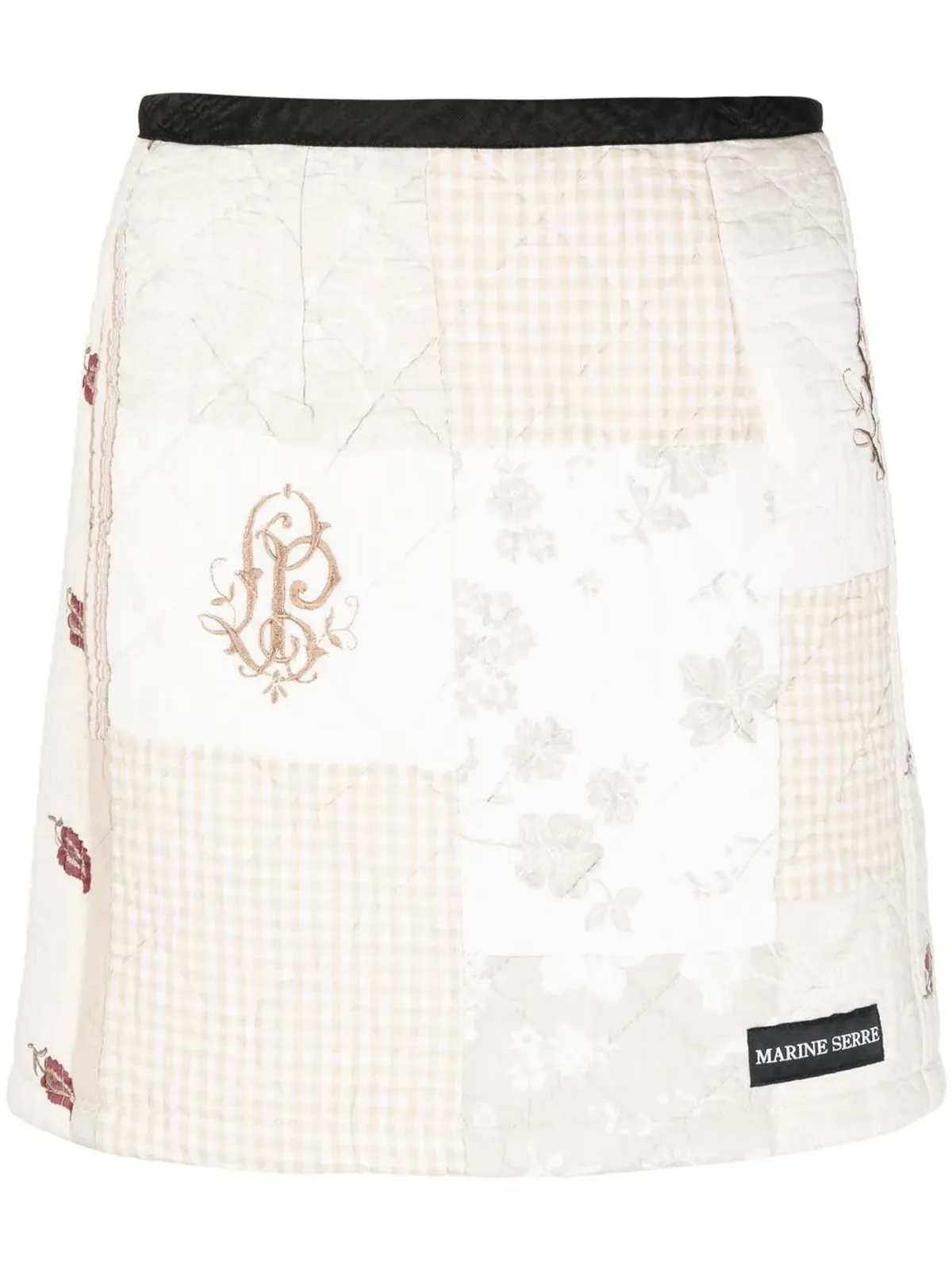 Marine Serre ボティス ミニスカート - 画像1