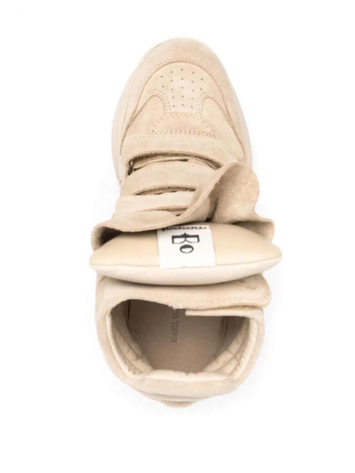 ISABEL MARANT バルスキー レザー スニーカー - 画像4