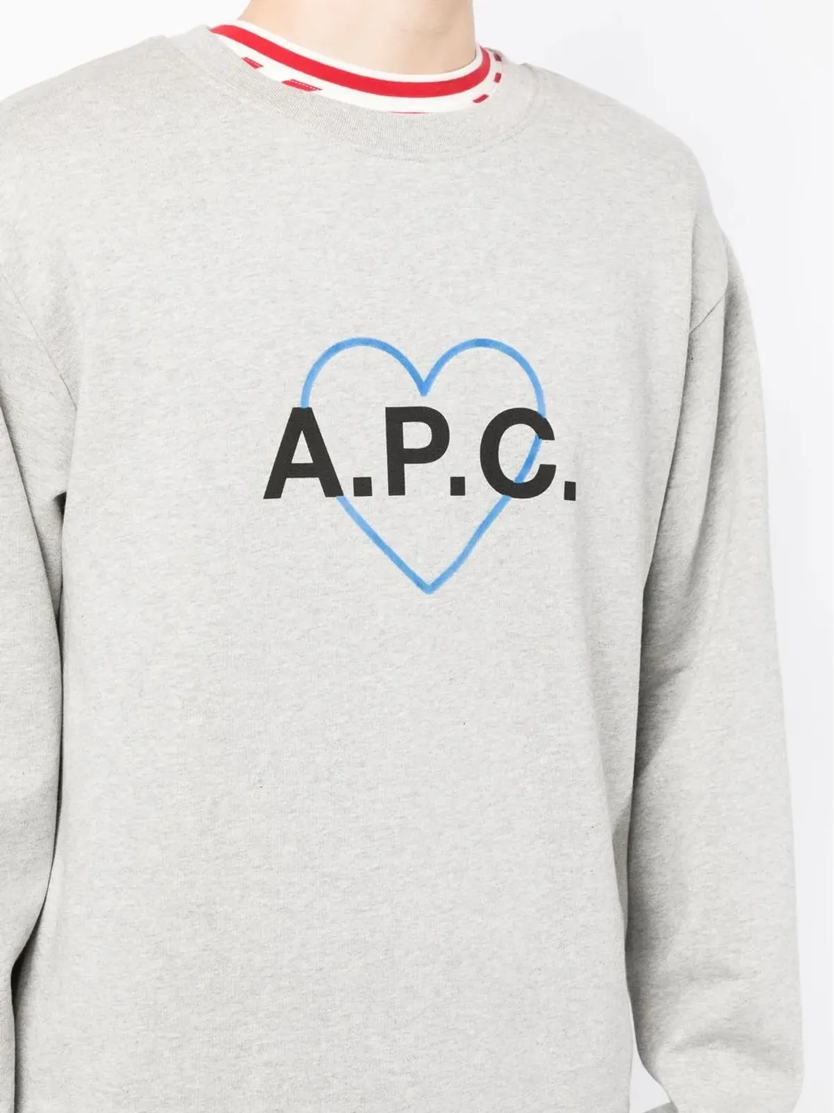 A.P.C. Jules ロゴプリント スウェットシャツ - 画像5