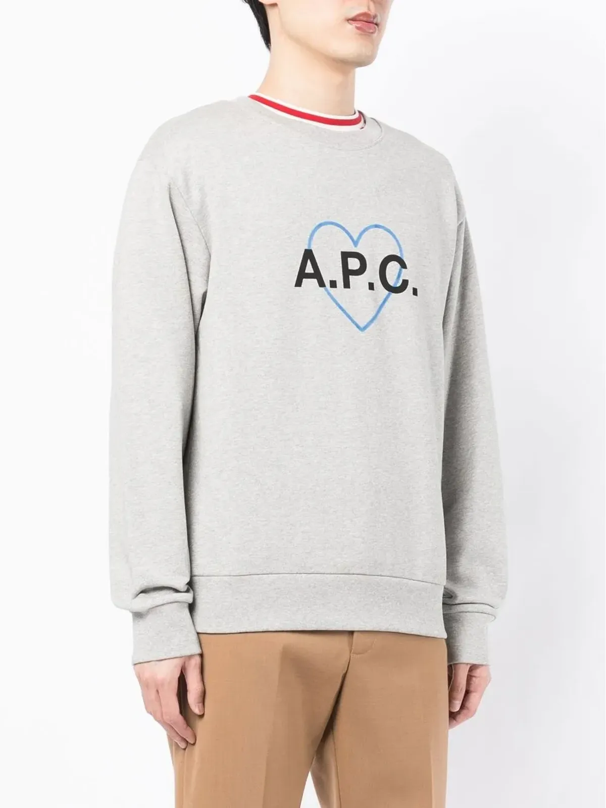 A.P.C. Jules ロゴプリント スウェットシャツ - 画像3