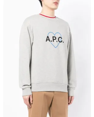 A.P.C. Jules ロゴプリント スウェットシャツ - サムネイル3