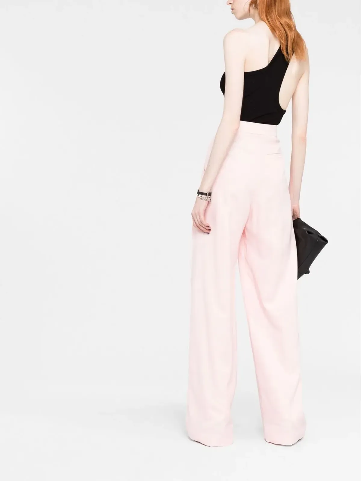 Alexander McQueen プリーツディテールのテーラードパンツ - 画像4