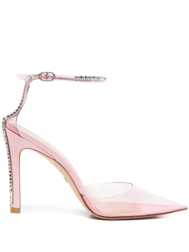Stuart Weitzman Stuart Weitzman クリスタル装飾 ポインテッドパンプスの商品画像