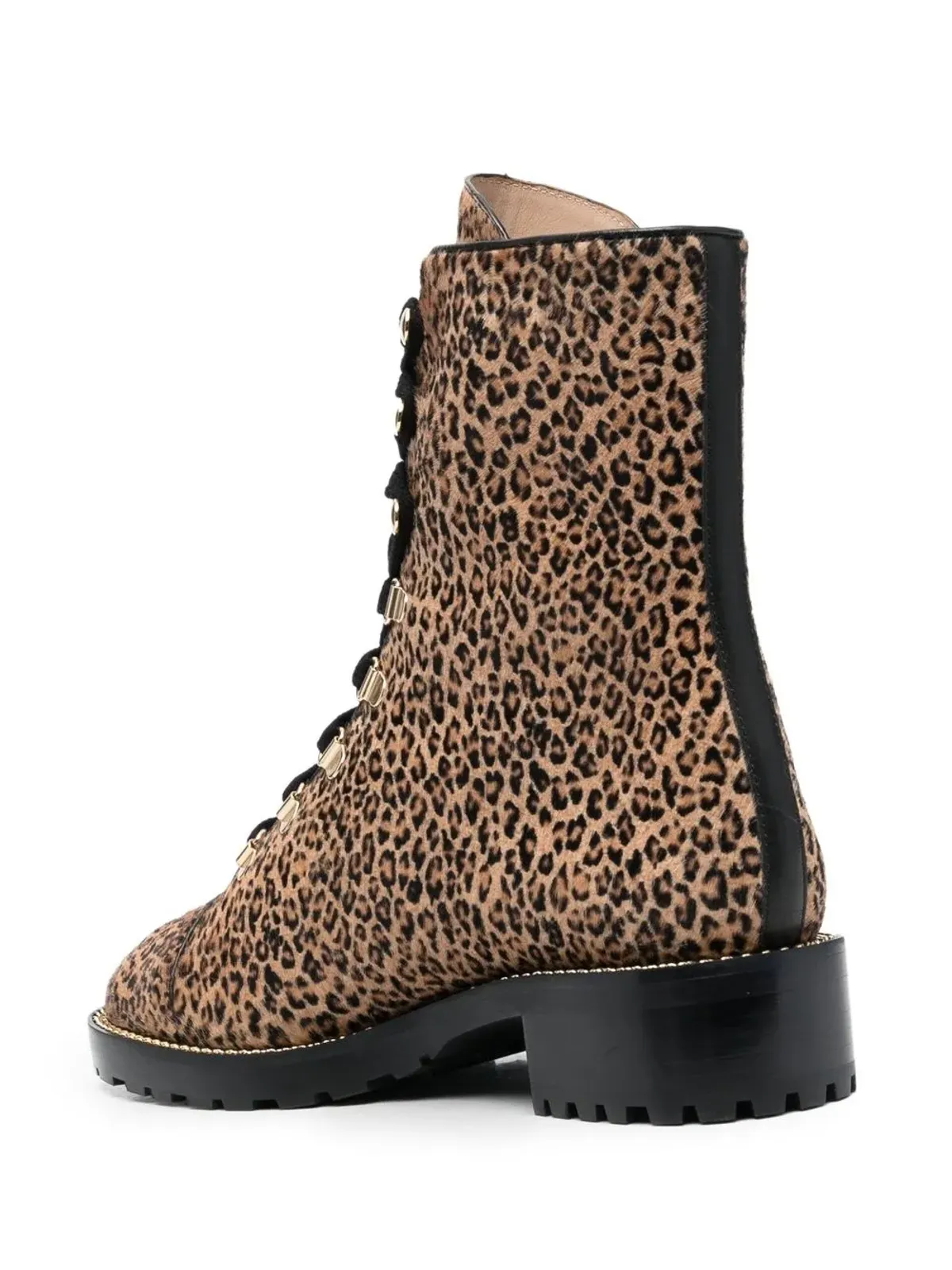 Stuart Weitzman ジャガー柄40mm アンクルブーツ - 画像3
