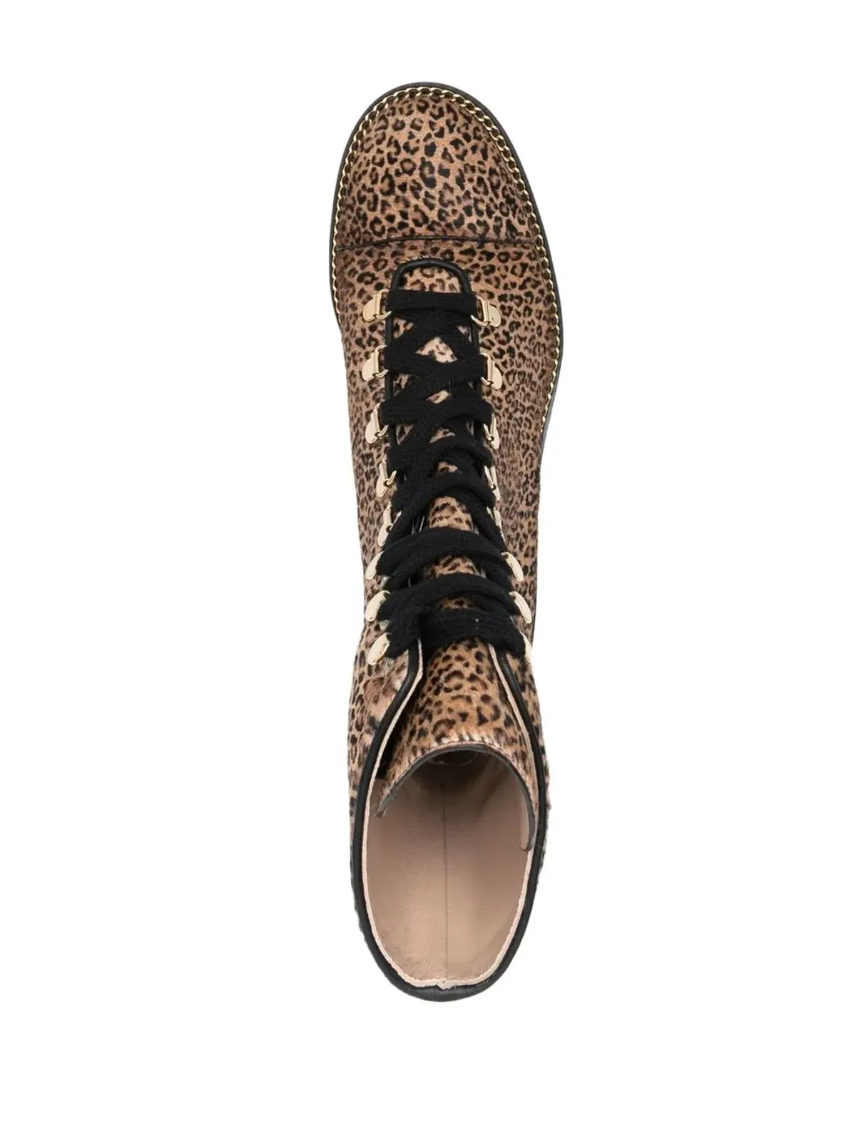 Stuart Weitzman ジャガー柄40mm アンクルブーツ - 画像4