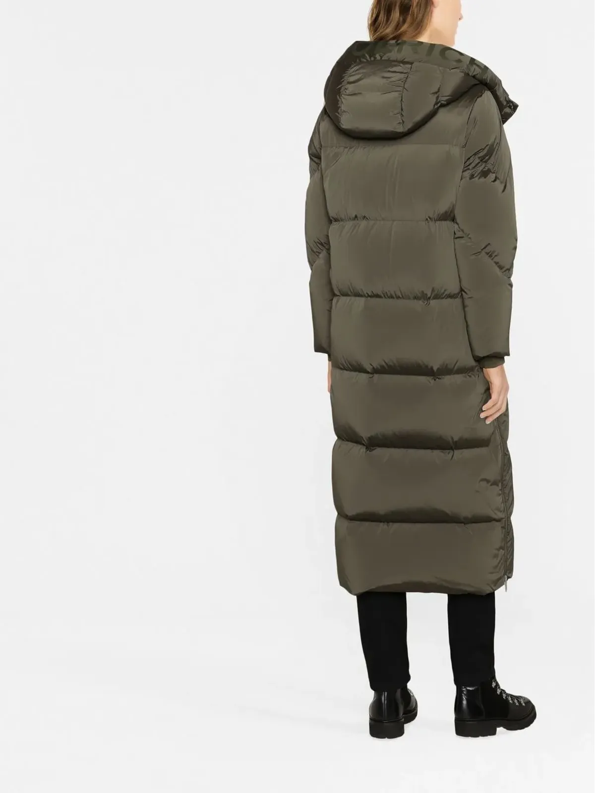 Woolrich オーロラ ロングダウンパーカ - グリーン - 画像3