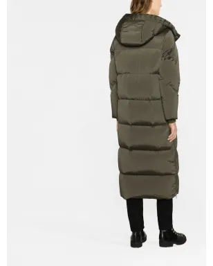 Woolrich オーロラ ロングダウンパーカ - グリーン - サムネイル3