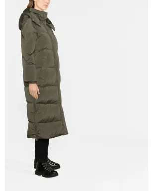 Woolrich オーロラ ロングダウンパーカ - グリーン - サムネイル4
