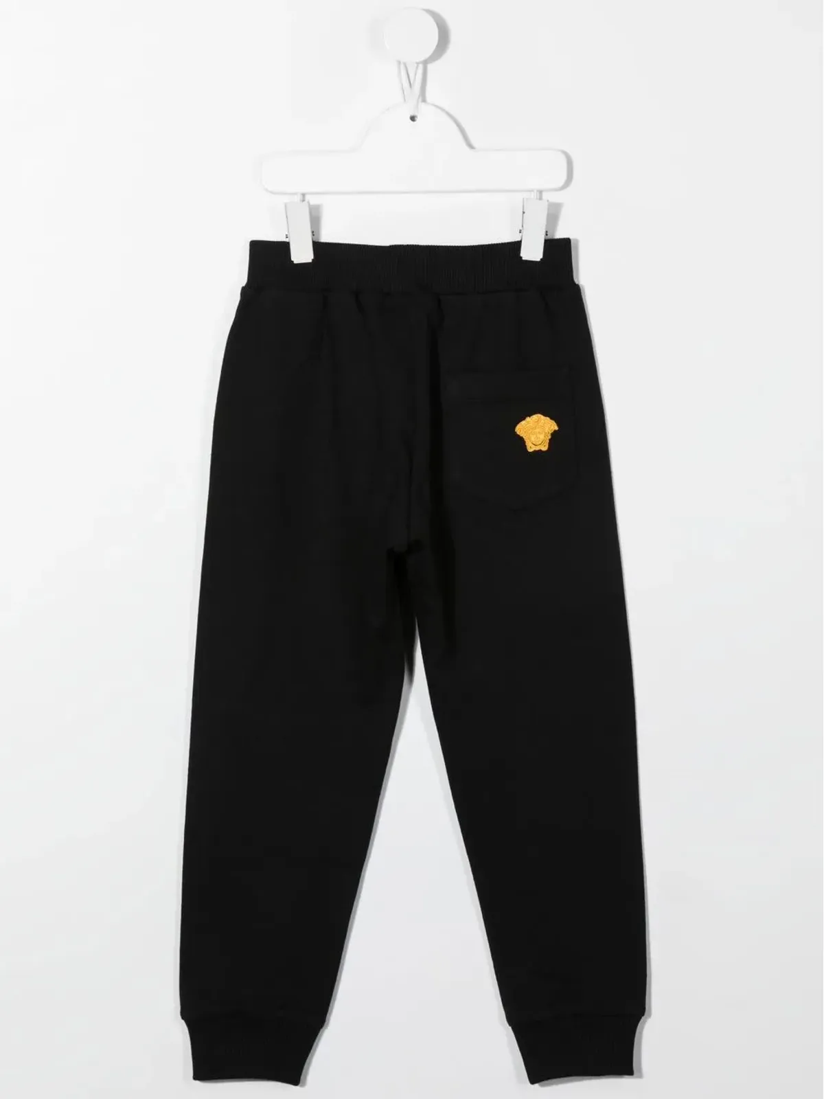 Versace Kids メデューサ刺繍トラックパンツ - ブラック - 画像2