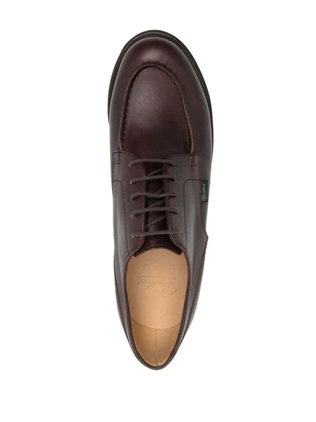 Paraboot Chambord レザー ダービーシューズ - 画像4
